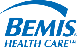 logo bemis health care blue