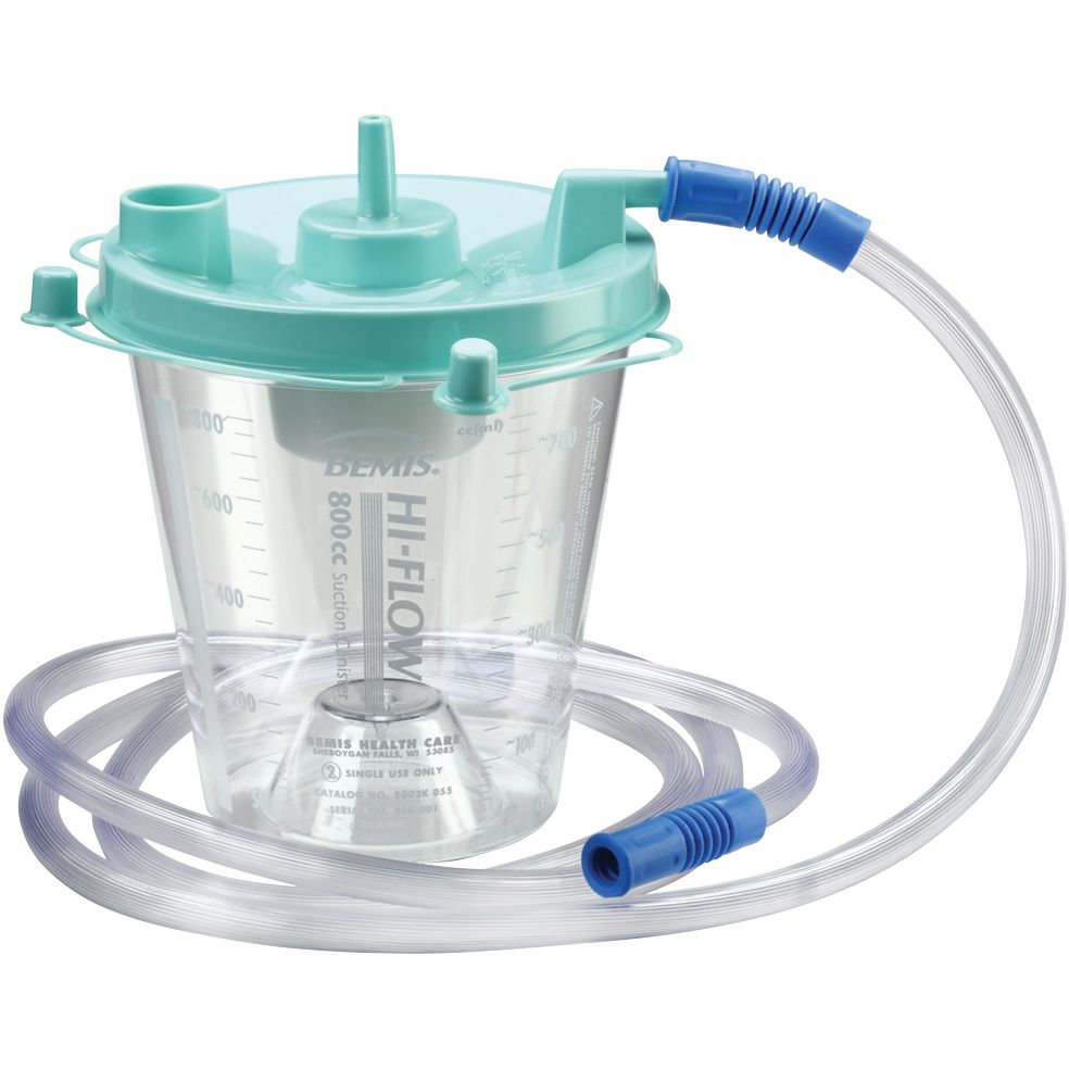 Suction Canisters 800cc HiFlow Canister Kit
