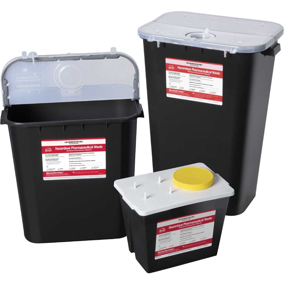 Hazardous Pharmaceutical Waste Containers Hazardous Pharmaceutical Waste Containers