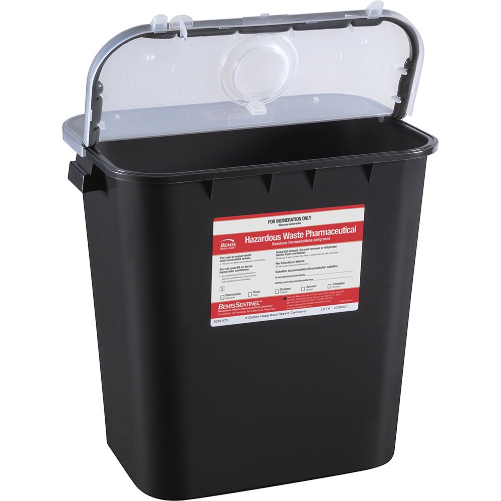 8-Gallon Hazardous Waste Pharmaceutical Container