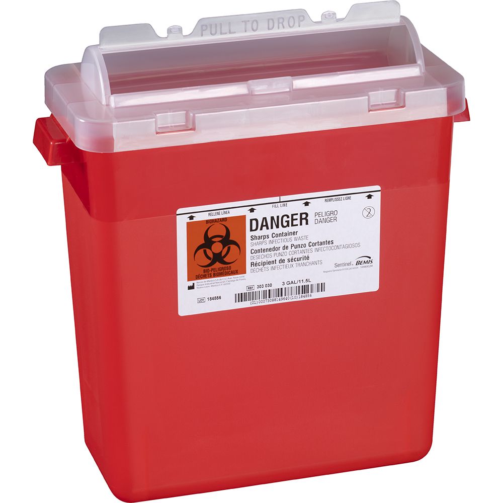 3-Gallon Sharps Container