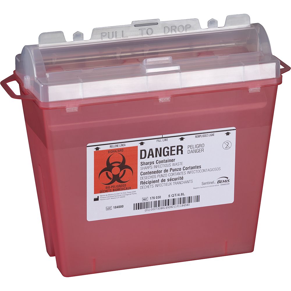 5-Quart Sharps Container